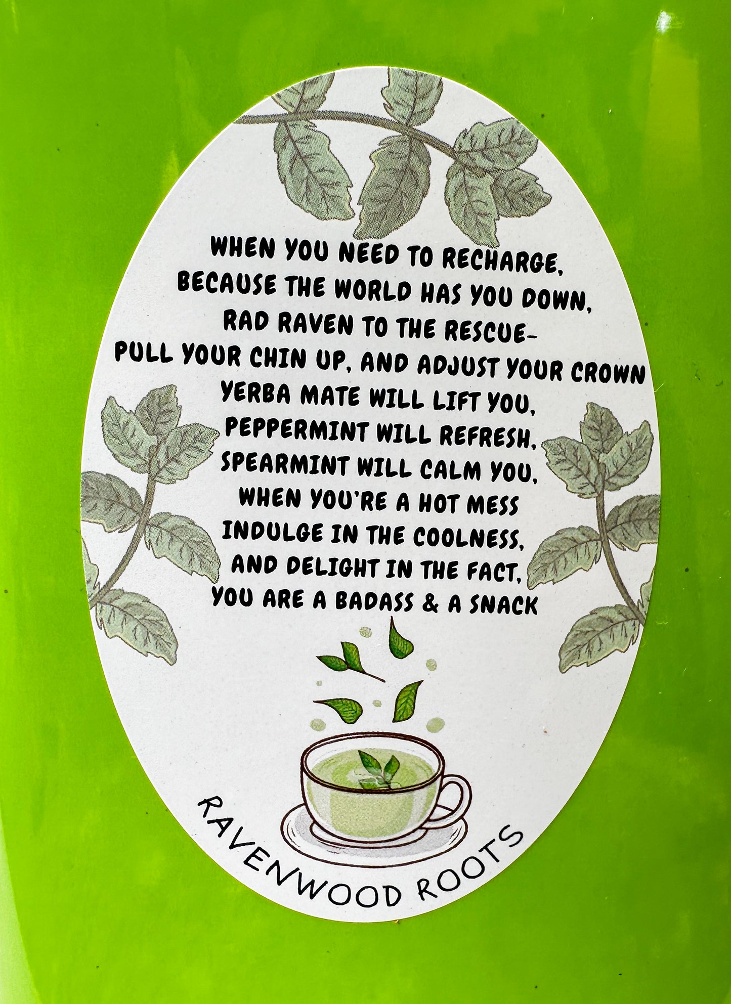 Loose Leaf Tea, Rad Raven