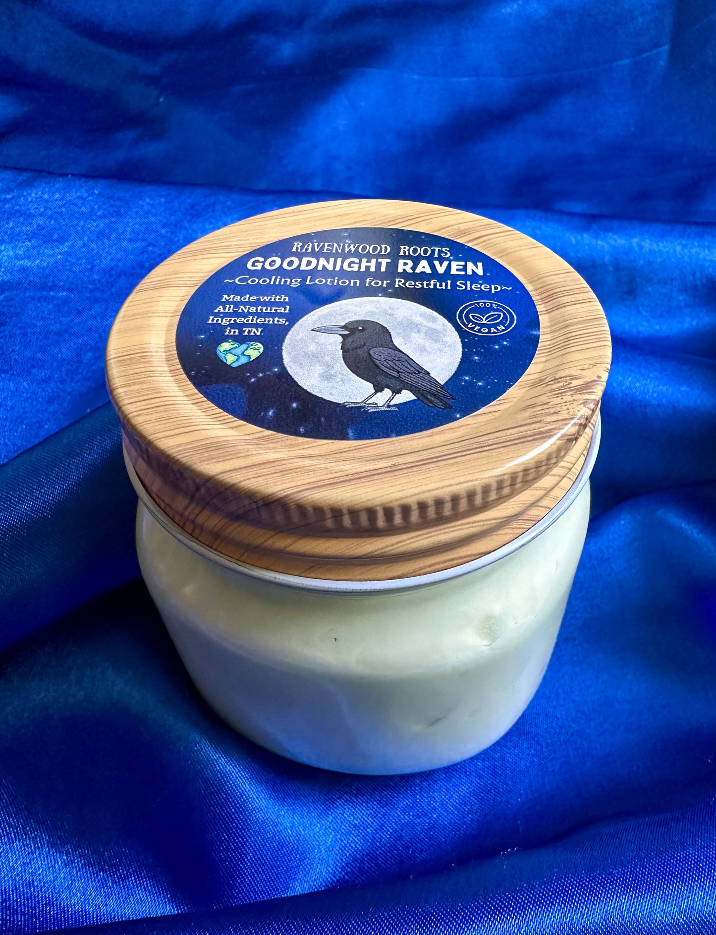 Goodnight Raven Cooling Sleep Lotion